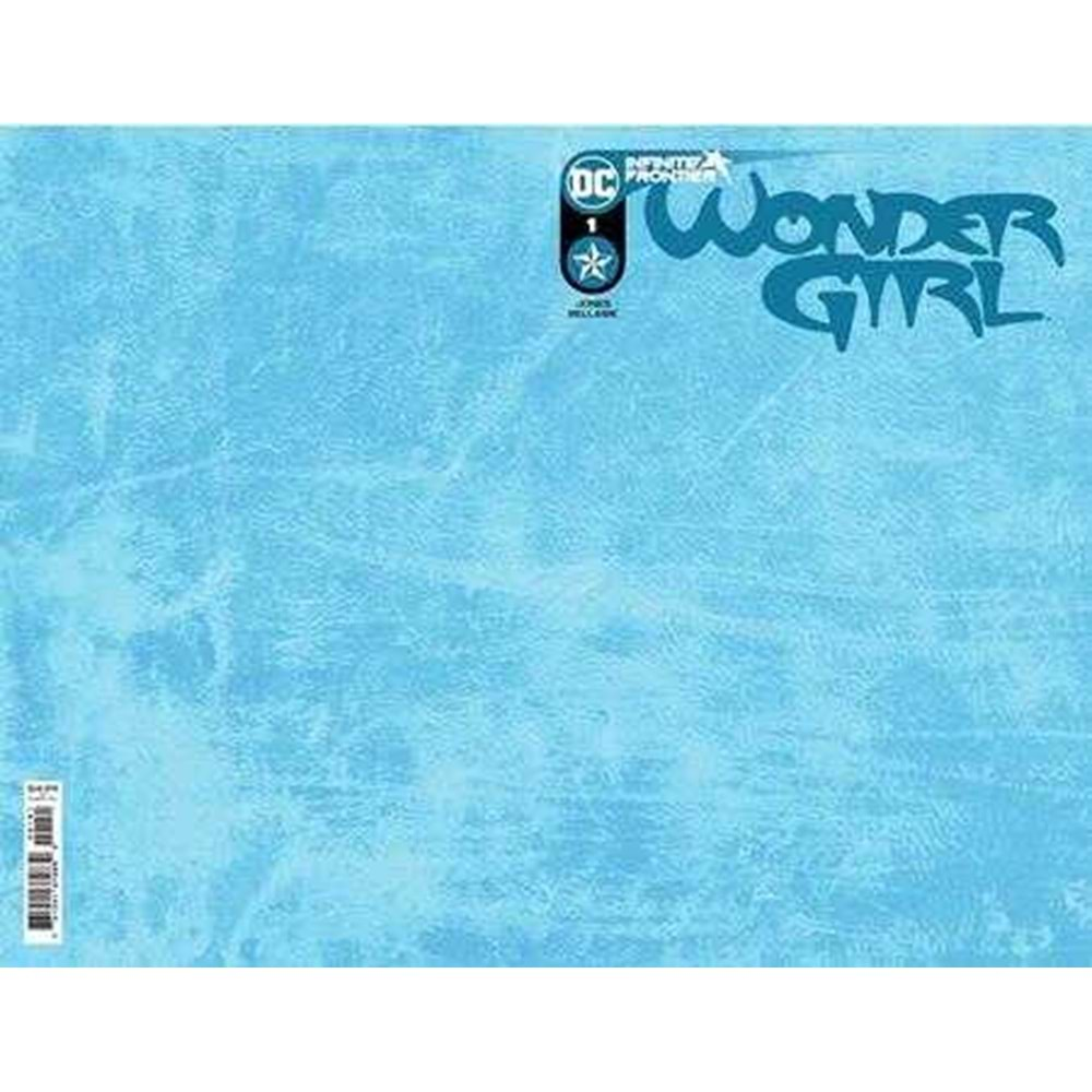 WONDER GIRL # 1 COVER C BLANK CARD STOCK VARIANT