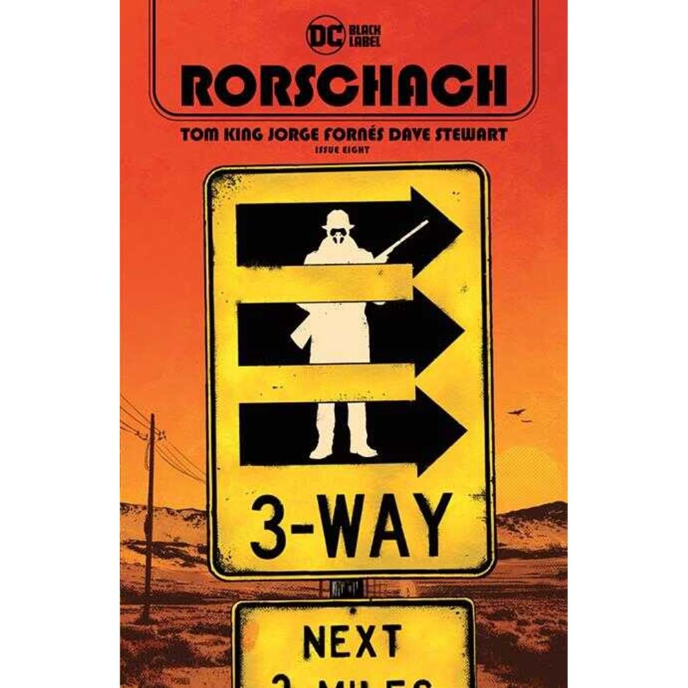 RORSCHACH # 8 (OF 12) COVER A JORGE FORNES