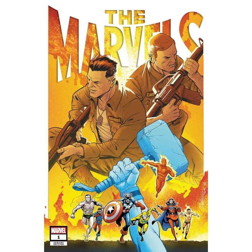 THE MARVELS # 1 PACHECO VARIANT