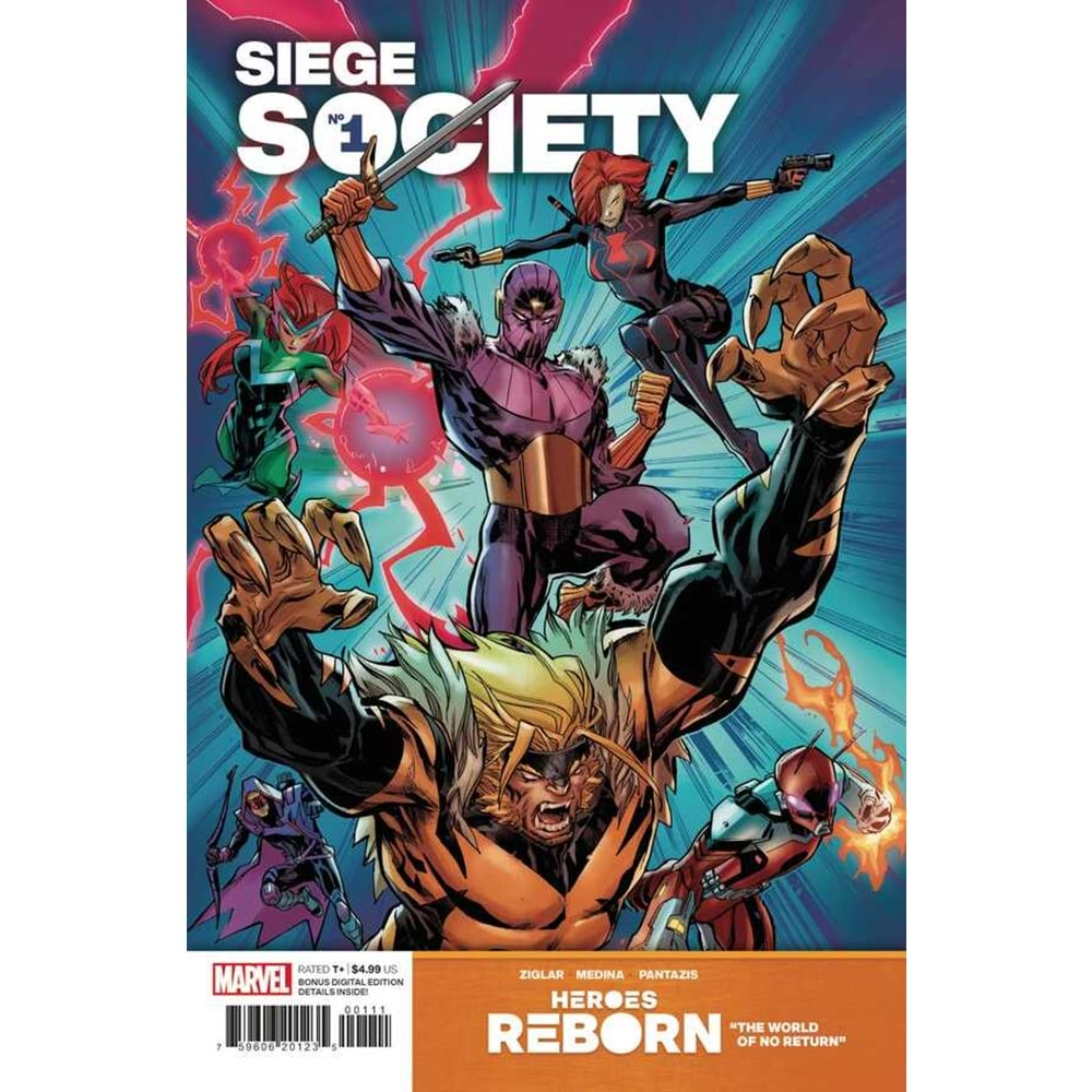 HEROES REBORN SIEGE SOCIETY # 1