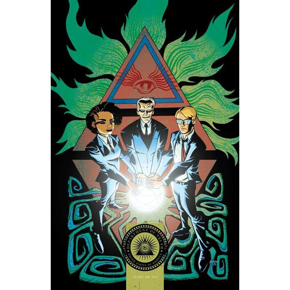 DEPARTMENT OF TRUTH # 9 COVER B OEMING