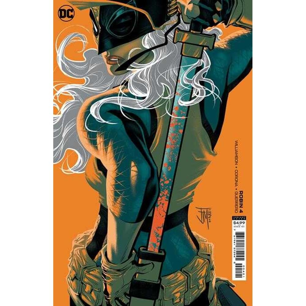 ROBIN (2021) # 4 COVER B FRANCIS MANAPUL CARD STOCK VARIANT