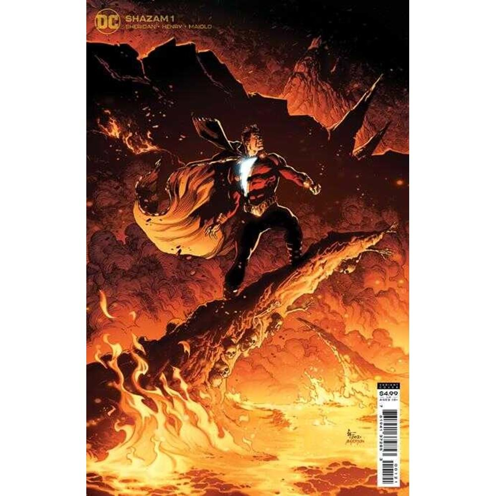 SHAZAM (2021) # 1 (OF 4) COVER B GARY FRANK CARD STOCK VARIANT