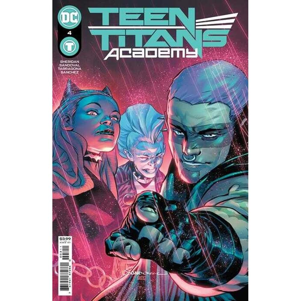 TEEN TITANS ACADEMY # 4 COVER A RAFA SANDOVAL