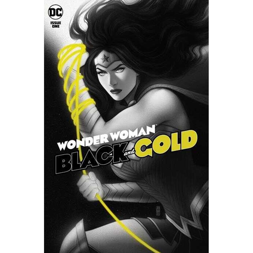 WONDER WOMAN BLACK & GOLD # 1 (OF 6) COVER A JEN BARTEL