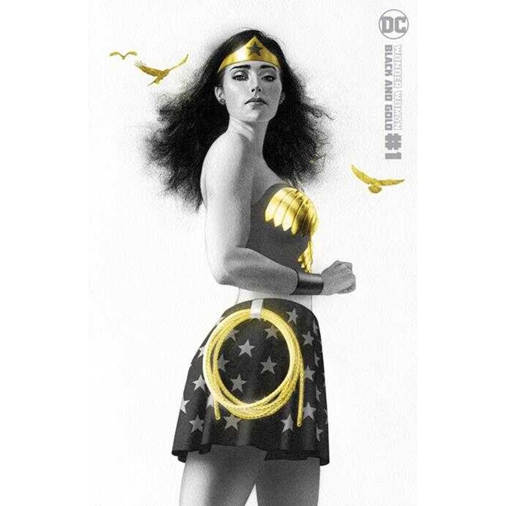 WONDER WOMAN BLACK & GOLD # 1 (OF 6) COVER B JOSHUA MIDDLETON VARIANT