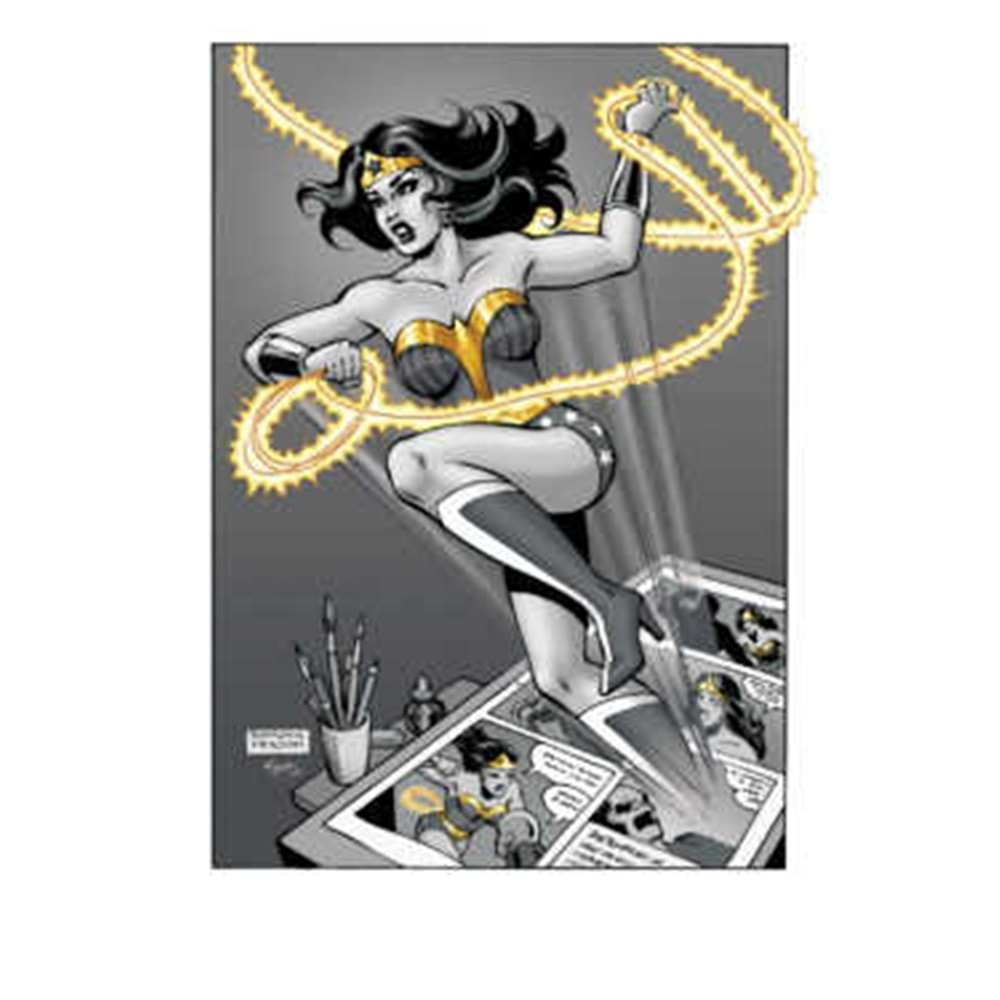 WONDER WOMAN BLACK & GOLD # 1 (OF 6) 1:25 FRADON VARIANT