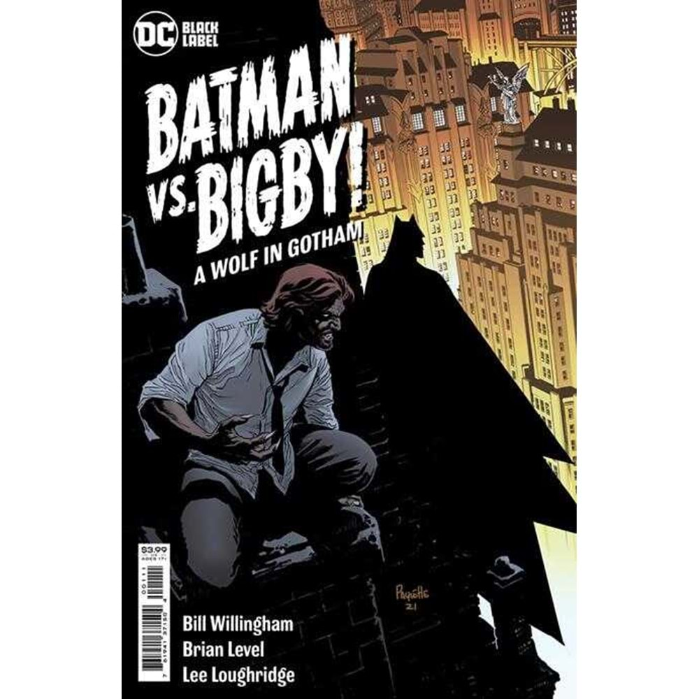 BATMAN VS BIGBY A WOLF IN GOTHAM # 1 (OF 6) COVER A YANICK PAQUETTE