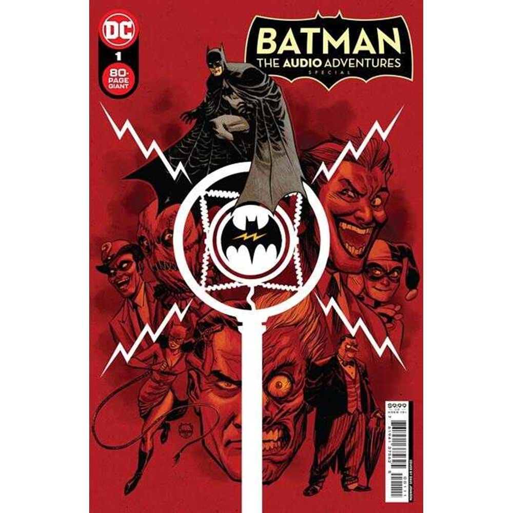 BATMAN THE AUDIO ADVENTURES SPECIAL # 1 (ONE SHOT) COVER A DAVE JOHNSON