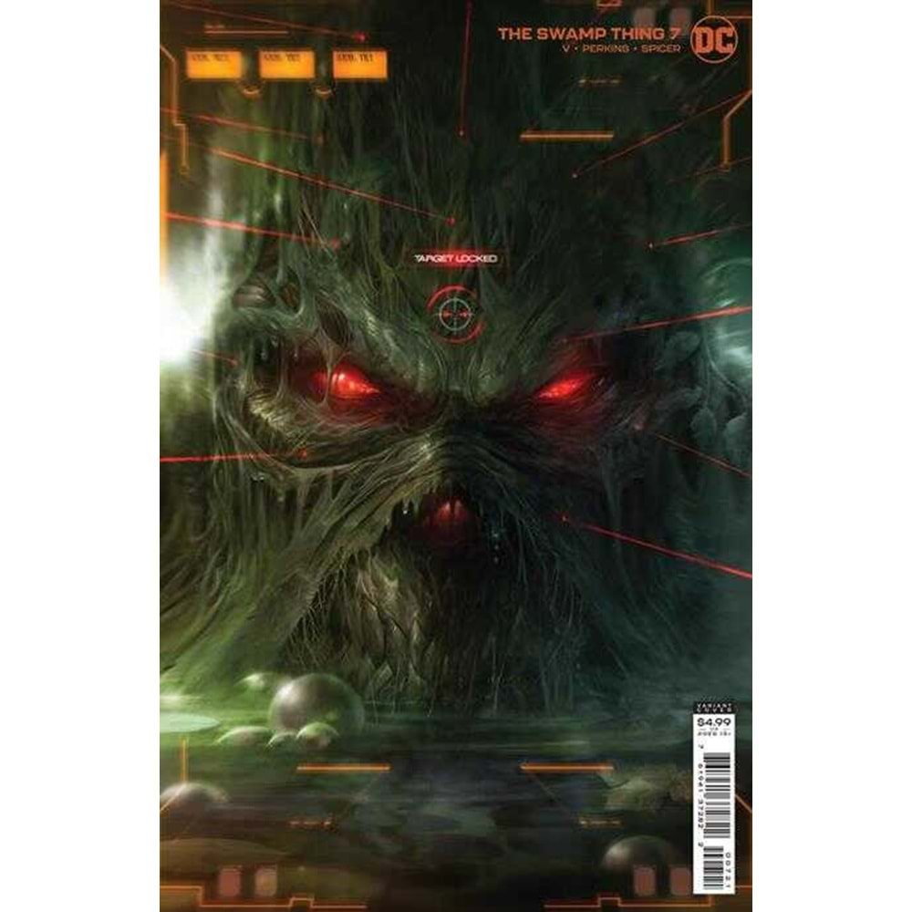 SWAMP THING (2021) # 7 (OF 10) COVER B FRANCESCO MATTINA CARD STOCK VARIANT