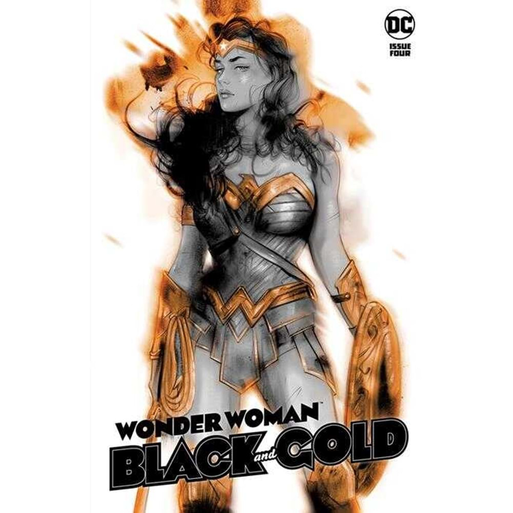 WONDER WOMAN BLACK & GOLD # 4 (OF 6) COVER A TULA LOTAY