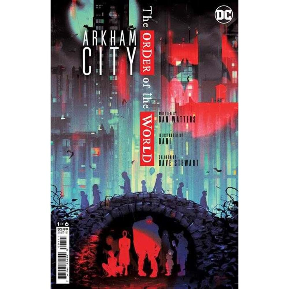 ARKHAM CITY THE ORDER OF THE WORLD # 1 (OF 6) COVER A SAM WOLFE CONNELLY