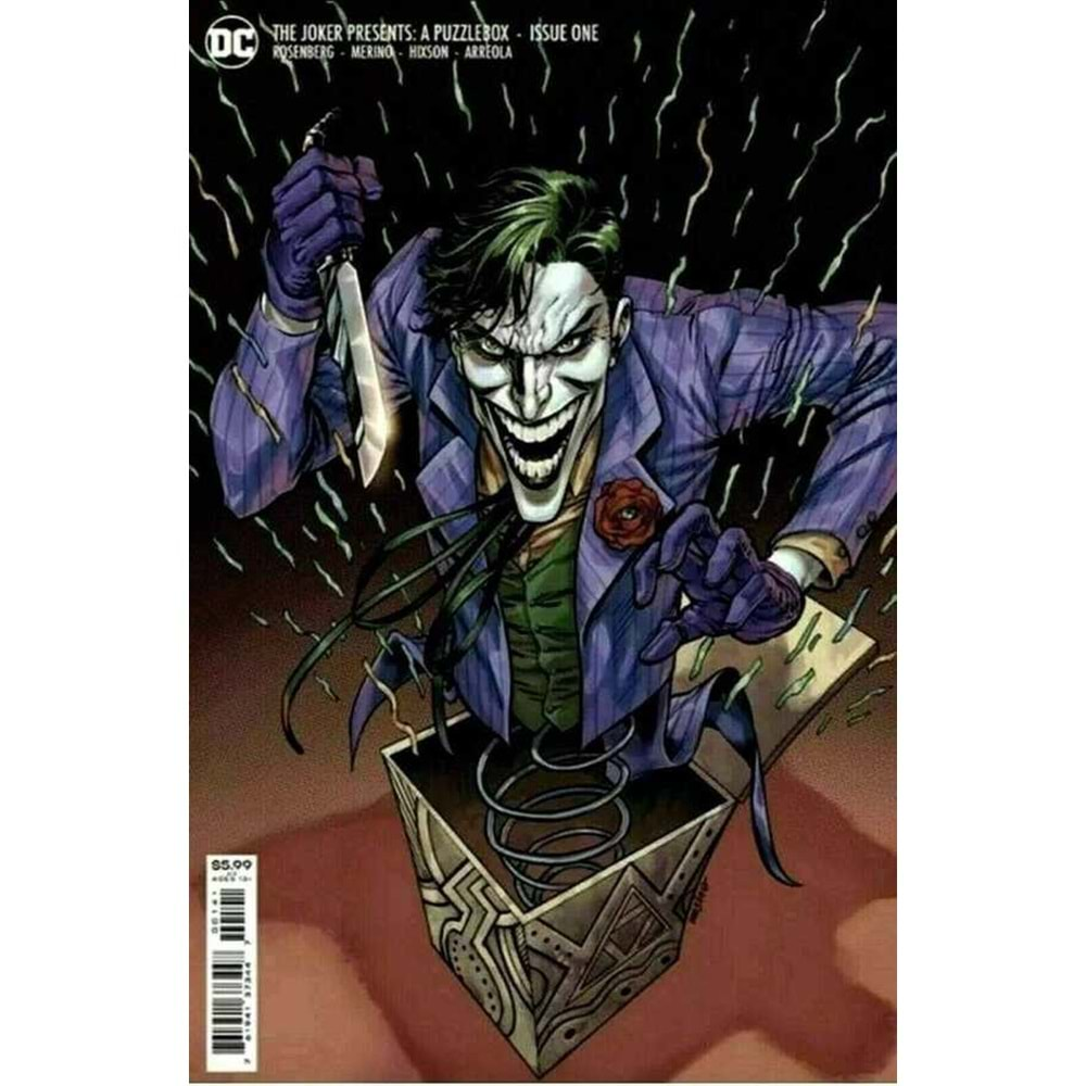 JOKER PRESENTS A PUZZLEBOX # 1 1:25 JESUS MERINO CARD STOCK VARIANT