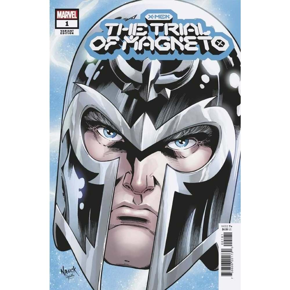 X-MEN TRIAL OF MAGNETO # 1 (OF 5) NAUCK HEADSHOT VARIANT