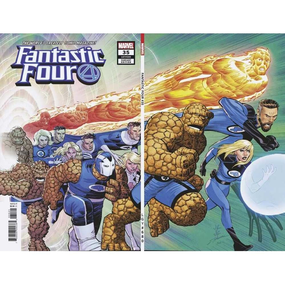 FANTASTIC FOUR (2018) # 35 JRJR VARIANT