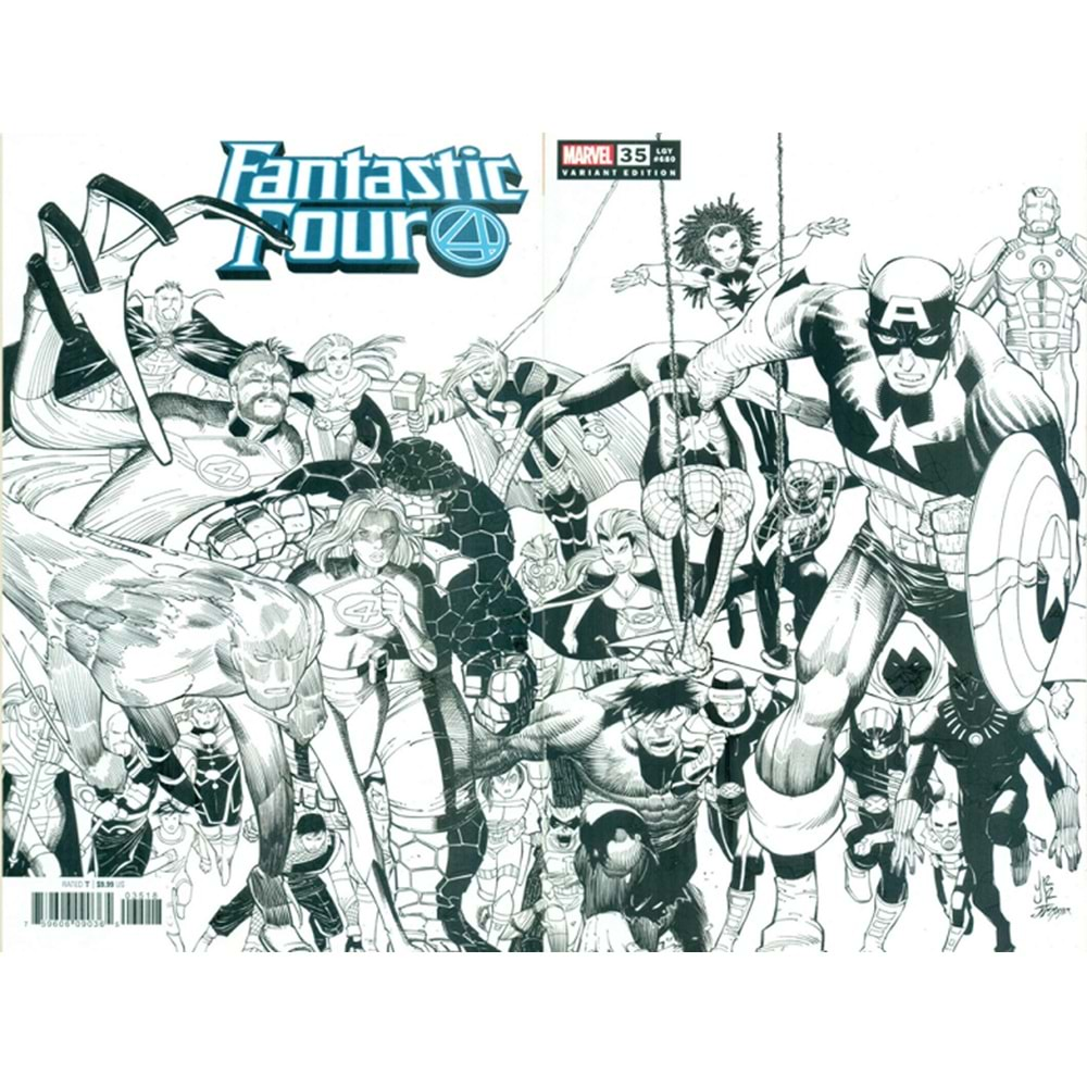 FANTASTIC FOUR (2018) # 35 JRJR RANDOM HOUSE ONE PER STORE VARIANT