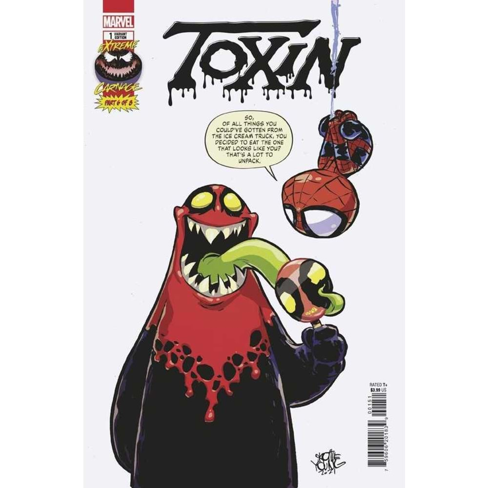 EXTREME CARNAGE TOXIN # 1 YOUNG VARIANT