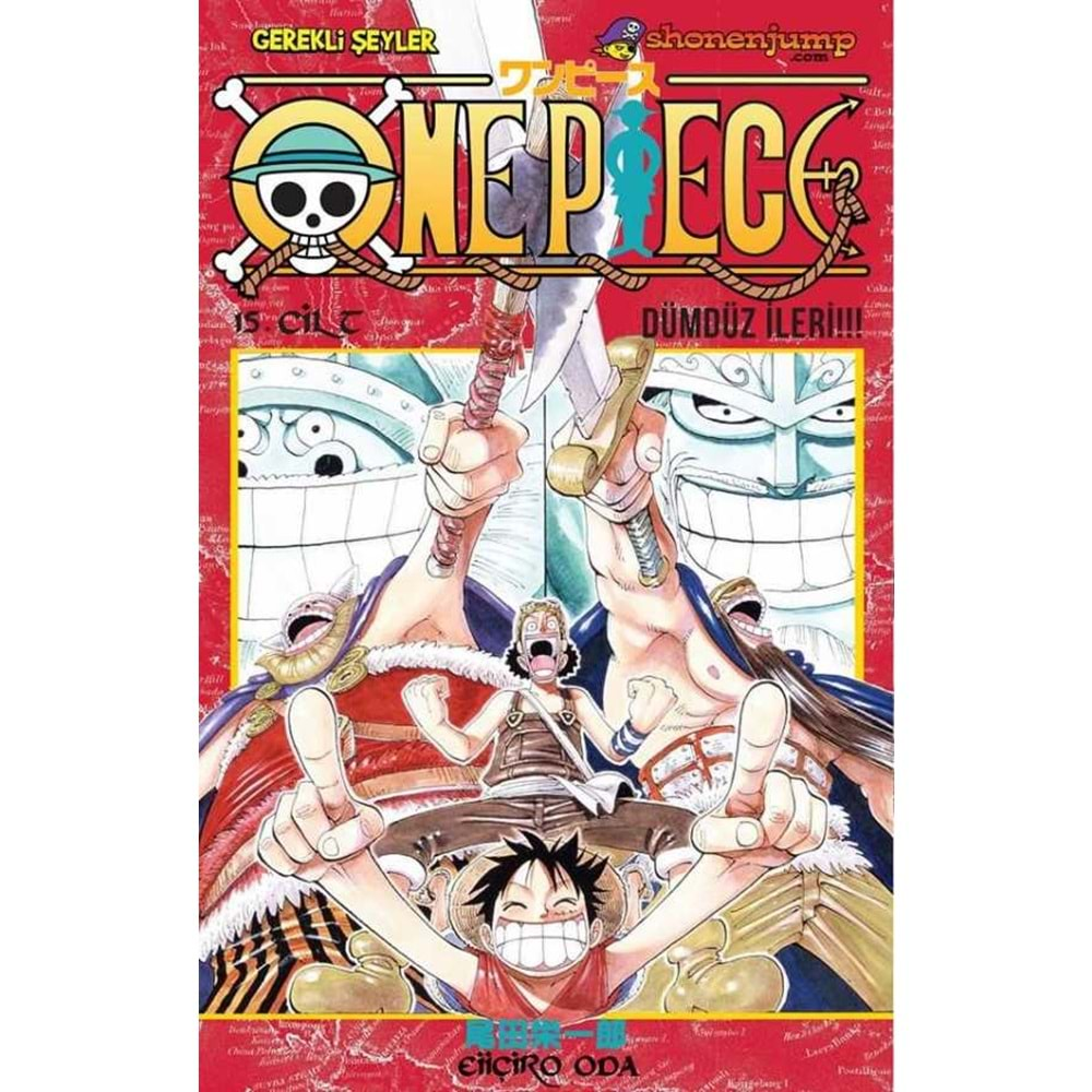 ONE PIECE CİLT 15 DÜMDÜZ İLERİ