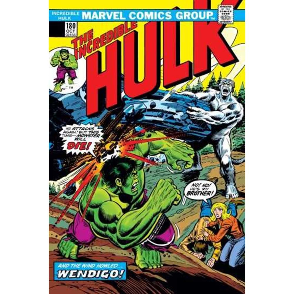 INCREDIBLE HULK # 180 FACSIMILE EDITION