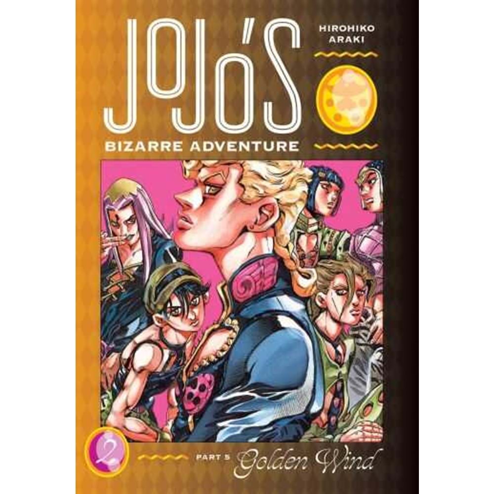 JOJOS BIZARRE ADVENTURES PART 5 GOLDEN WIND VOL 2 HC