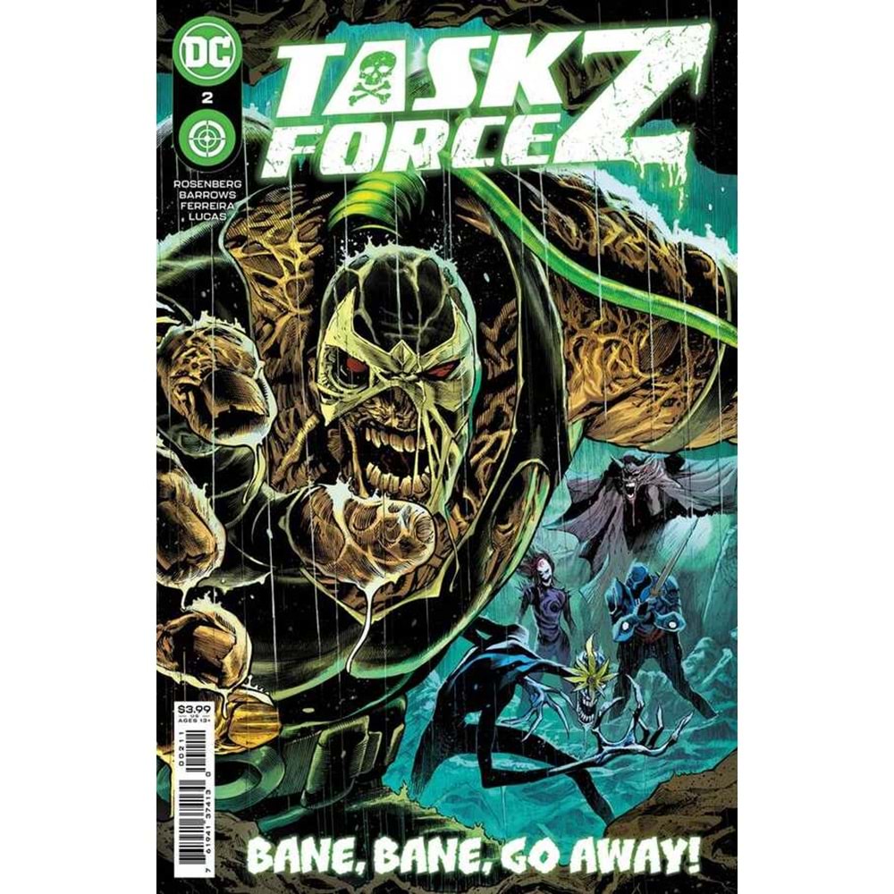 TASK FORCE Z # 2 COVER A BARROWS & FERREIRA