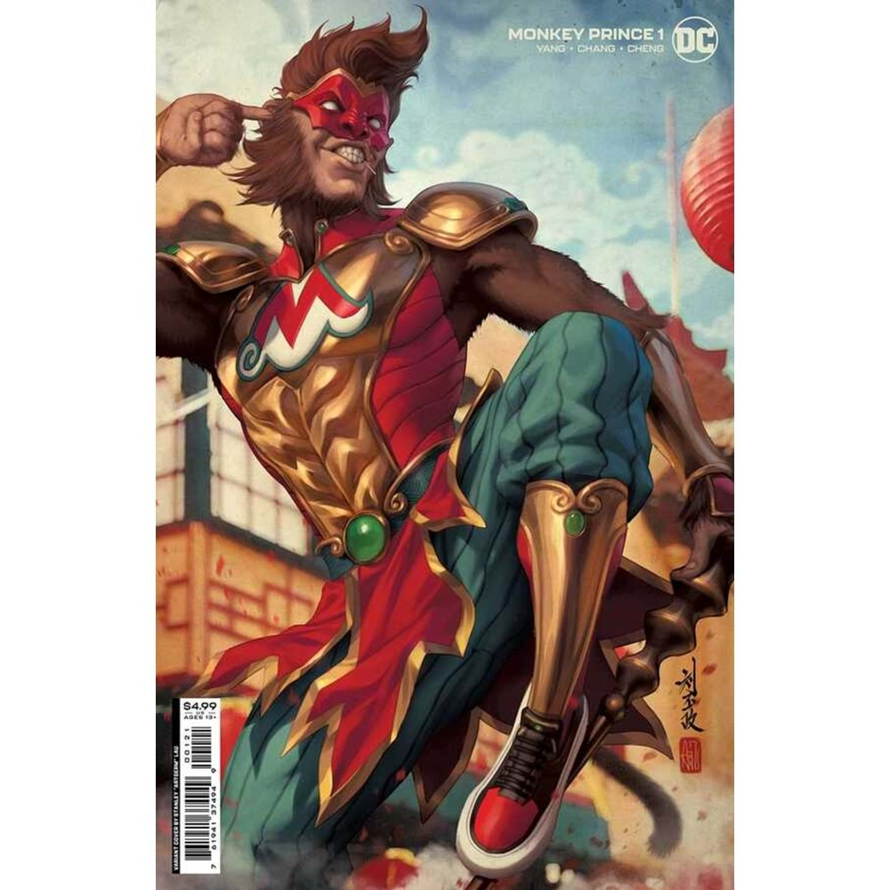 MONKEY PRINCE # 1 COVER B ARTGERM CARD STOCK VARIANT