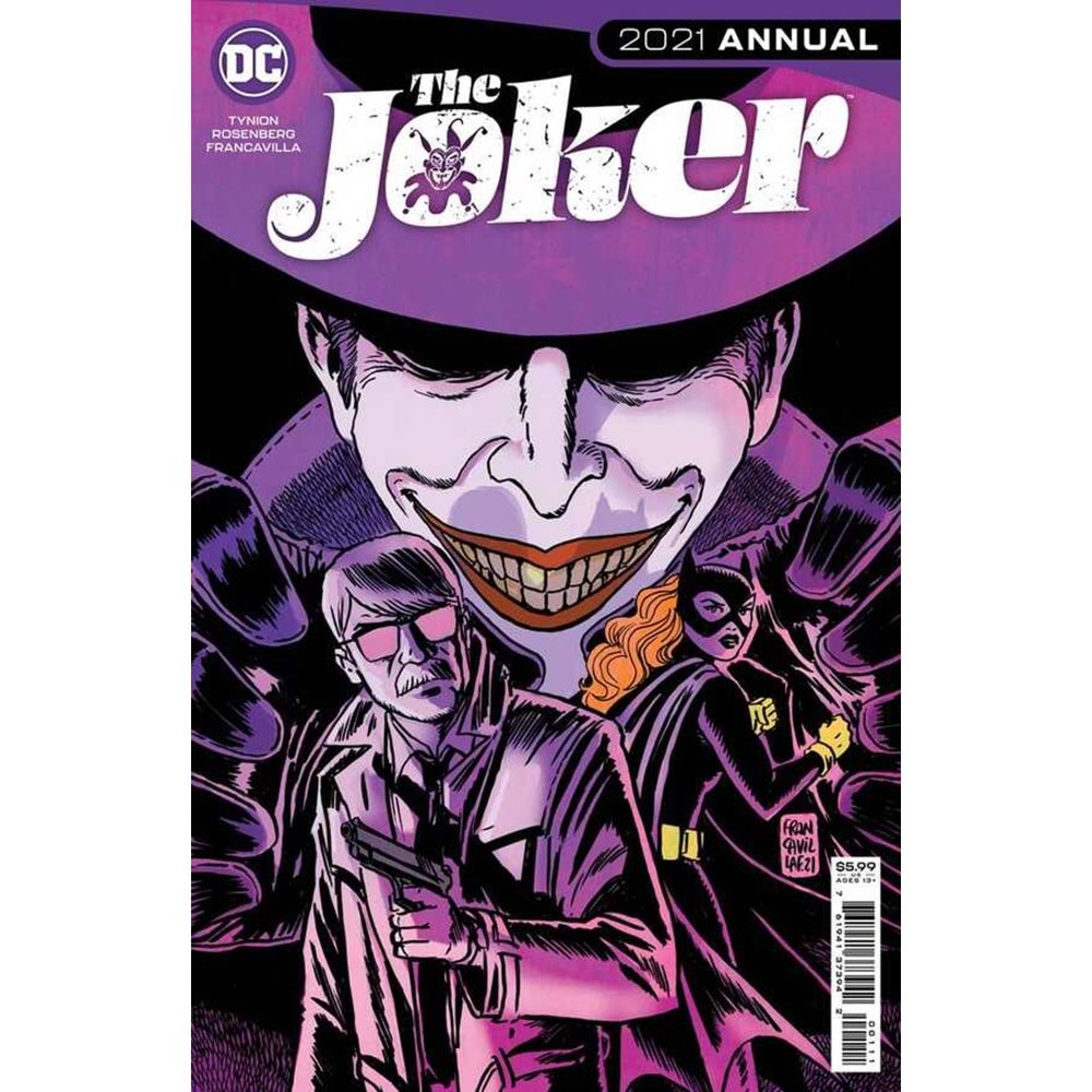 JOKER ANNUAL 2021 # 1 COVER A FRANCAVILLA