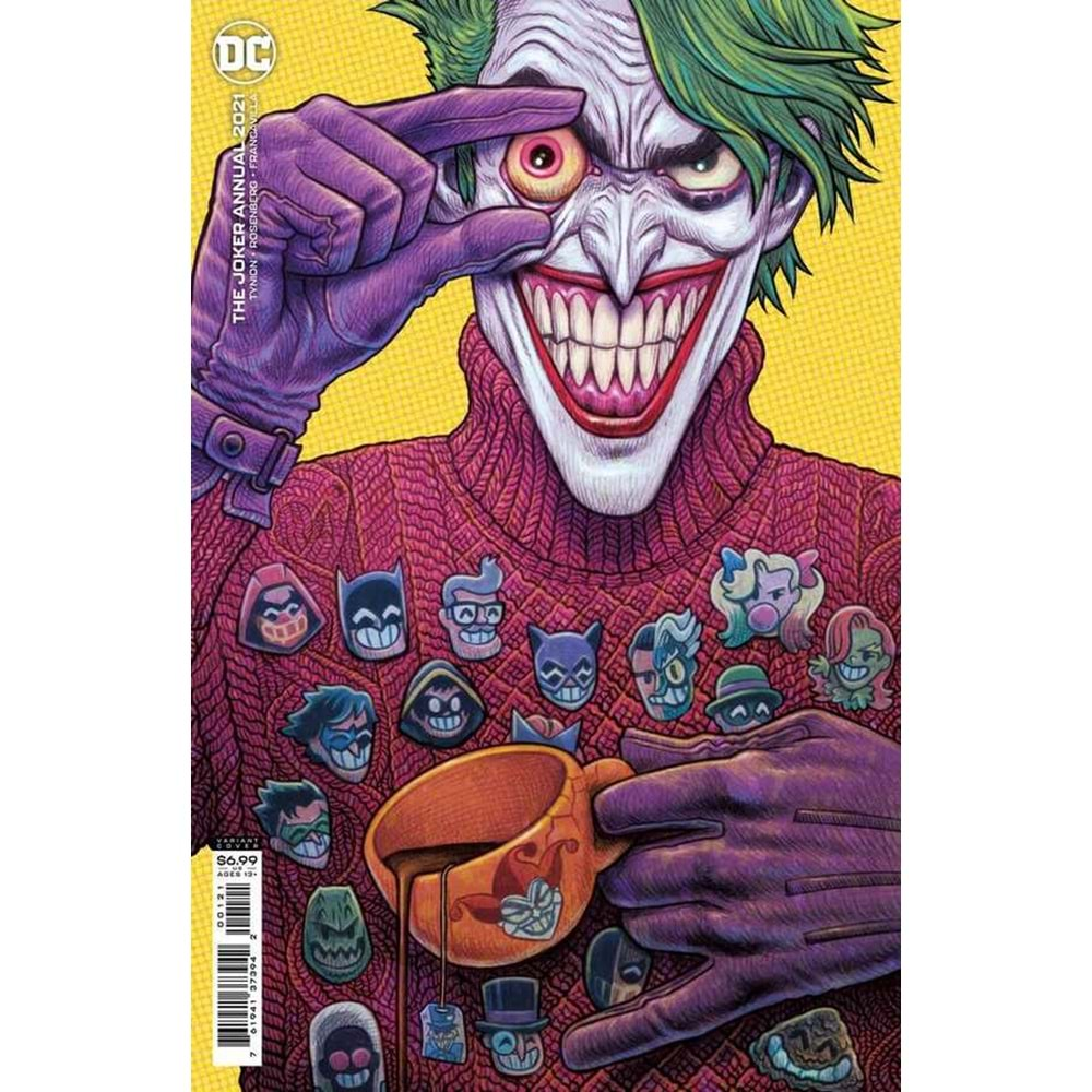 JOKER ANNUAL 2021 # 1 CVR B HIPP CARD STOCK VARIANT