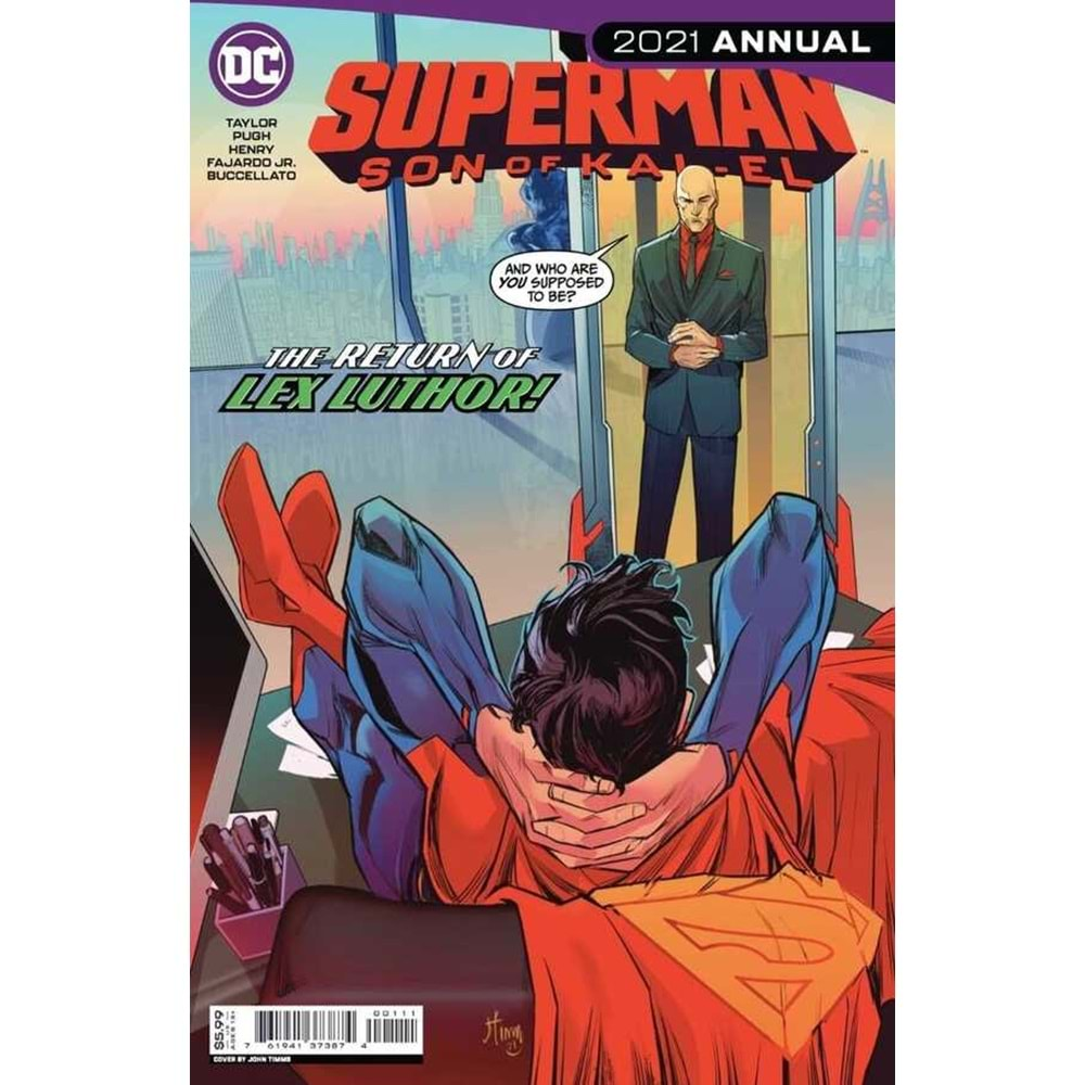 SUPERMAN SON OF KAL-EL ANNUAL 2021 # 1 COVER A JOHN TIMMS