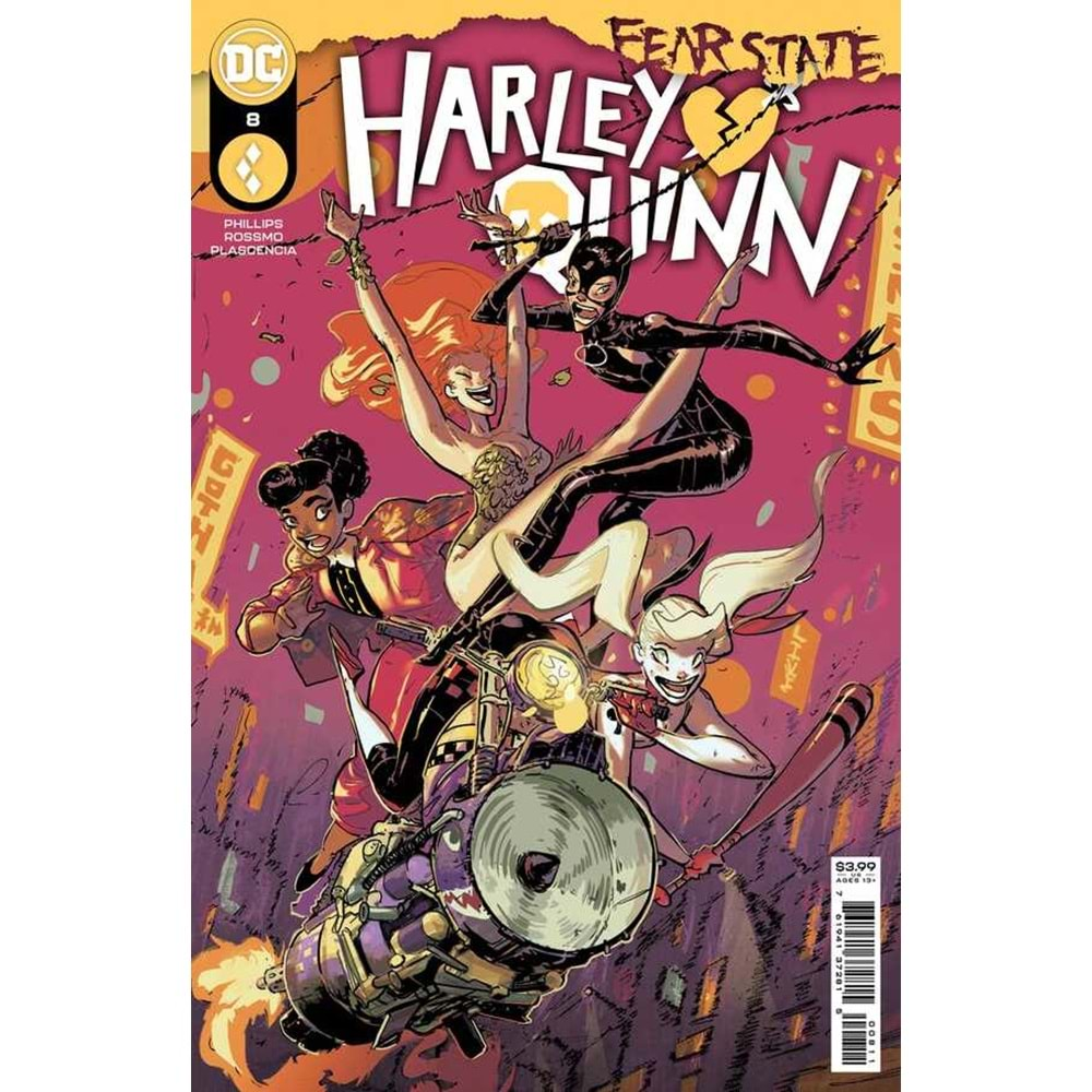 HARLEY QUINN (2021) # 8 COVER A RILEY ROSSMO