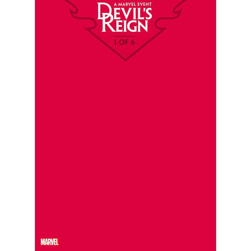 DEVILS REIGN # 1 (OF 6) RED BLANK VARIANT