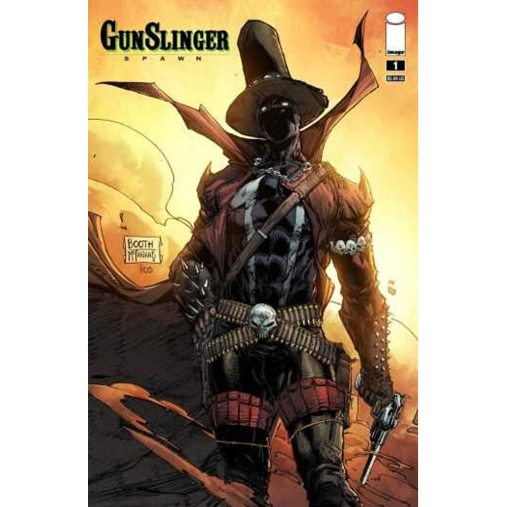 GUNSLINGER SPAWN # 1 COVER A BOOTH