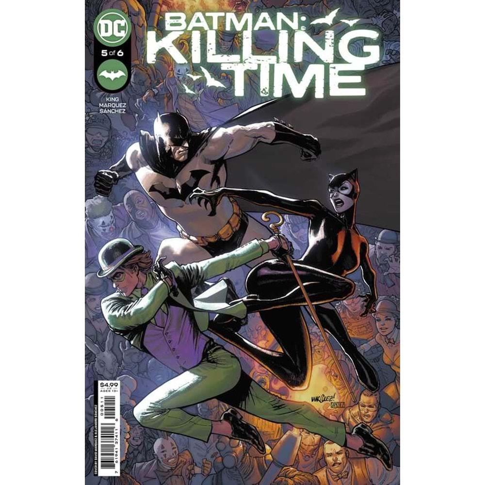 BATMAN KILLING TIME # 5 COVER A MARQUEZ