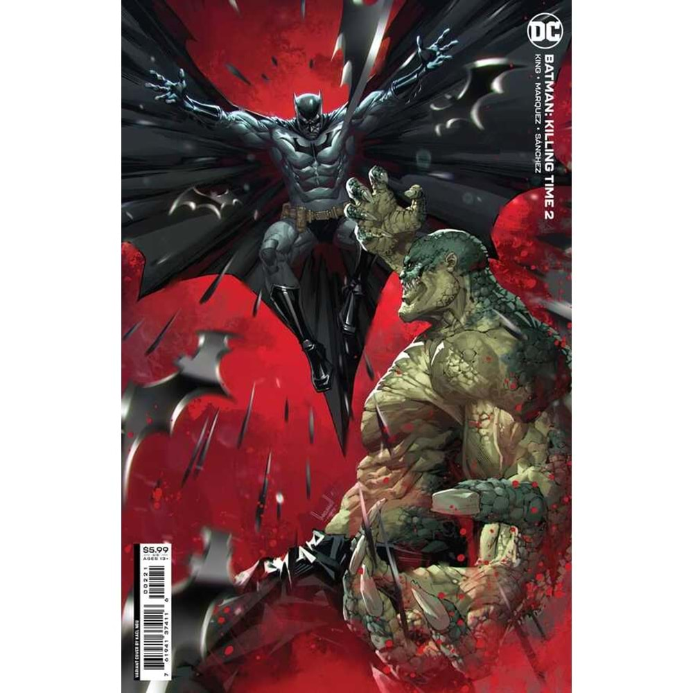 BATMAN KILLING TIME # 2 COVER B NGU CARDSTOCK VARIANT