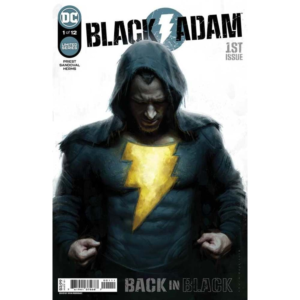 BLACK ADAM # 1 CVR A RODRIGUEZ