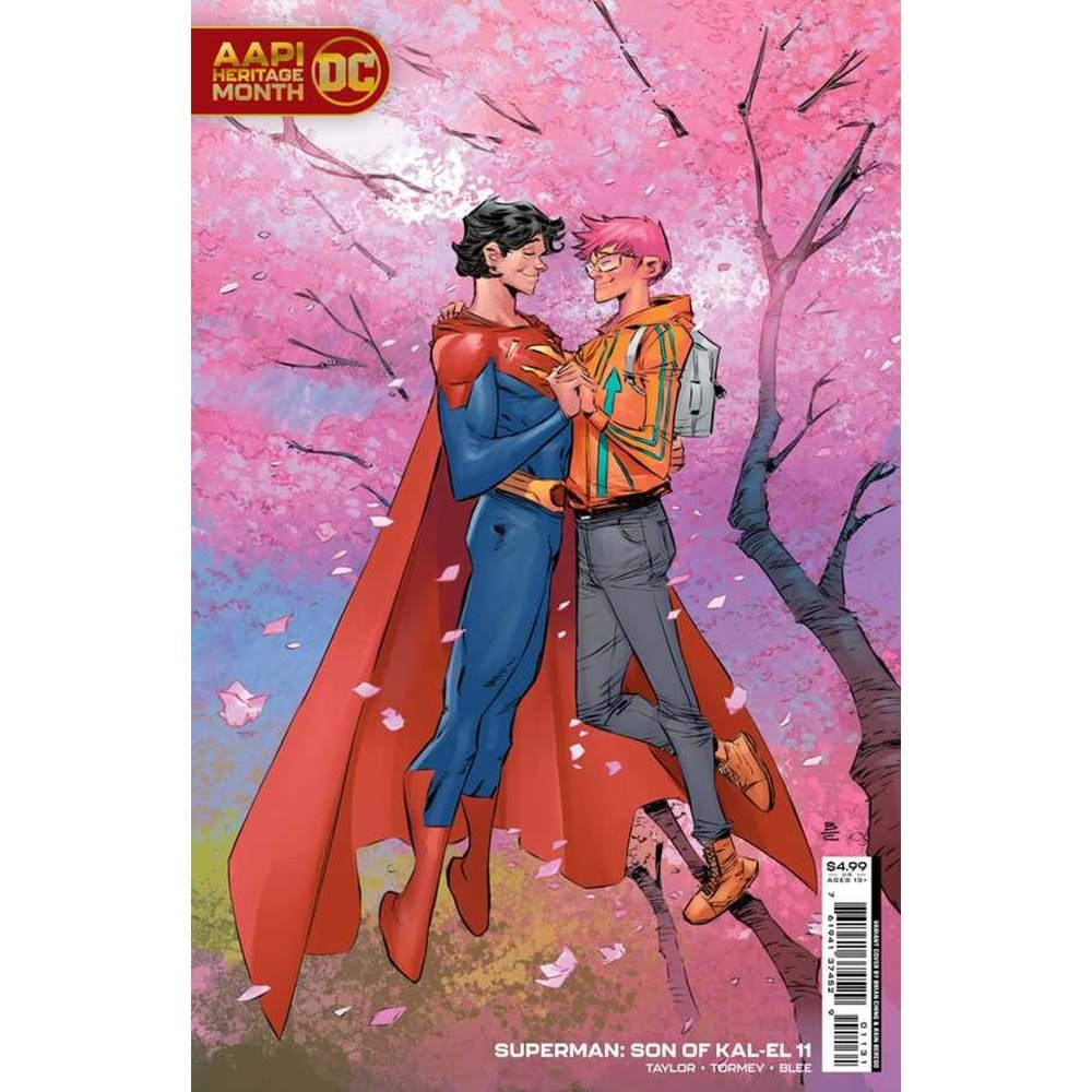 SUPERMAN SON OF KAL EL # 11 CVR C CHING AAPI CARD STOCK VARIANT