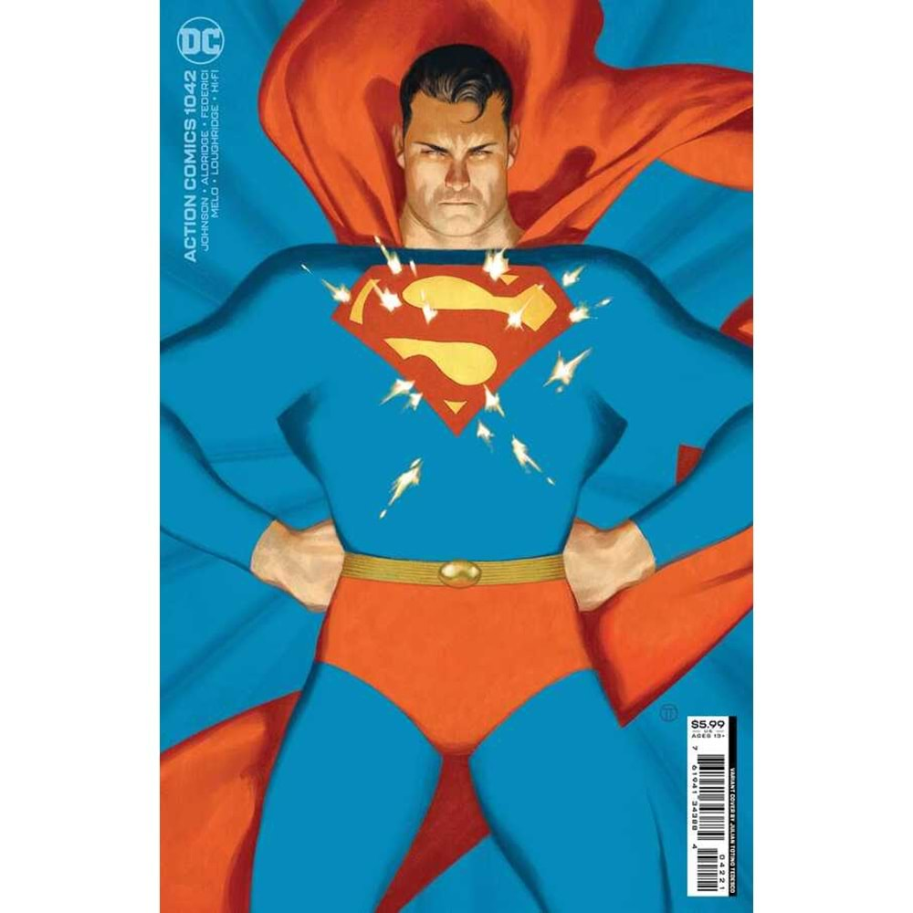 ACTION COMICS (2016) # 1042 COVER B TEDESCO CARD STOCK VARIANT