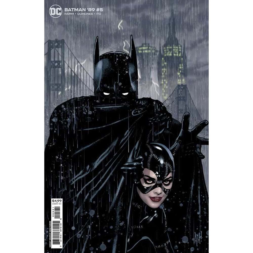 BATMAN 89 # 5 (OF 6) COVER B HUGHES CARD STOCK VARIANT