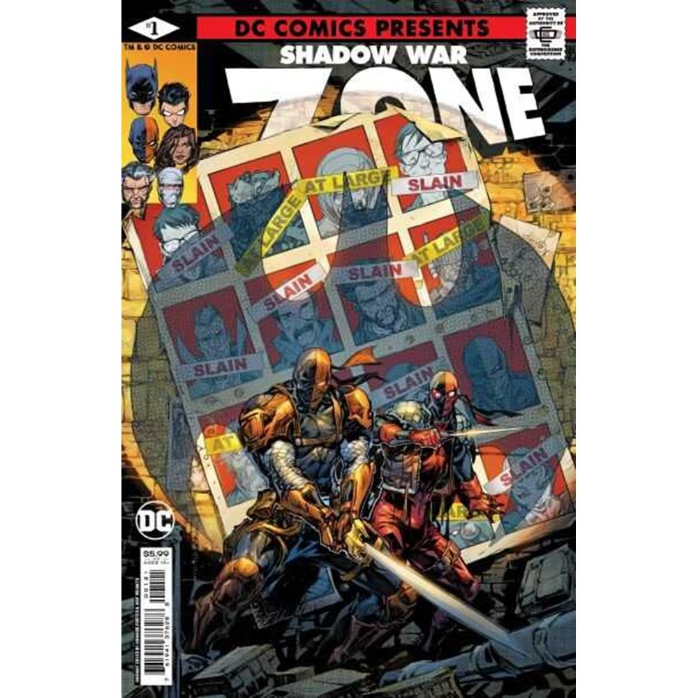 SHADOW WAR ZONE # 1 COVER B PORTER HOMAGE VARIANT (ONE-SHOT)