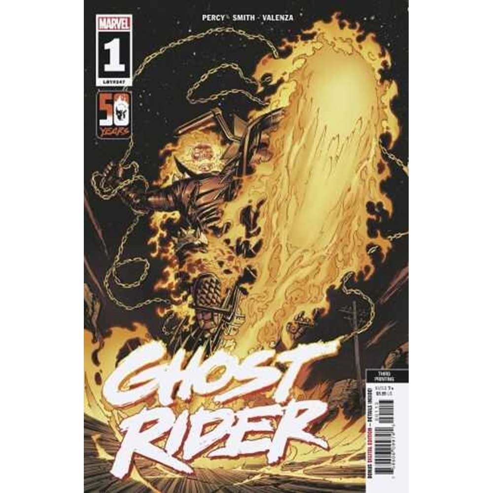 GHOST RIDER (2022) # 1 THIRD PRINTING CORY SMITH VARIANT