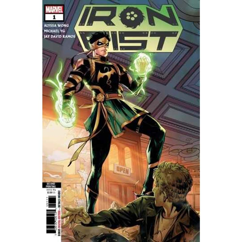 IRON FIST (2022) # 1 (OF 5) SECOND PRINTING MICHAEL YG VARIANT