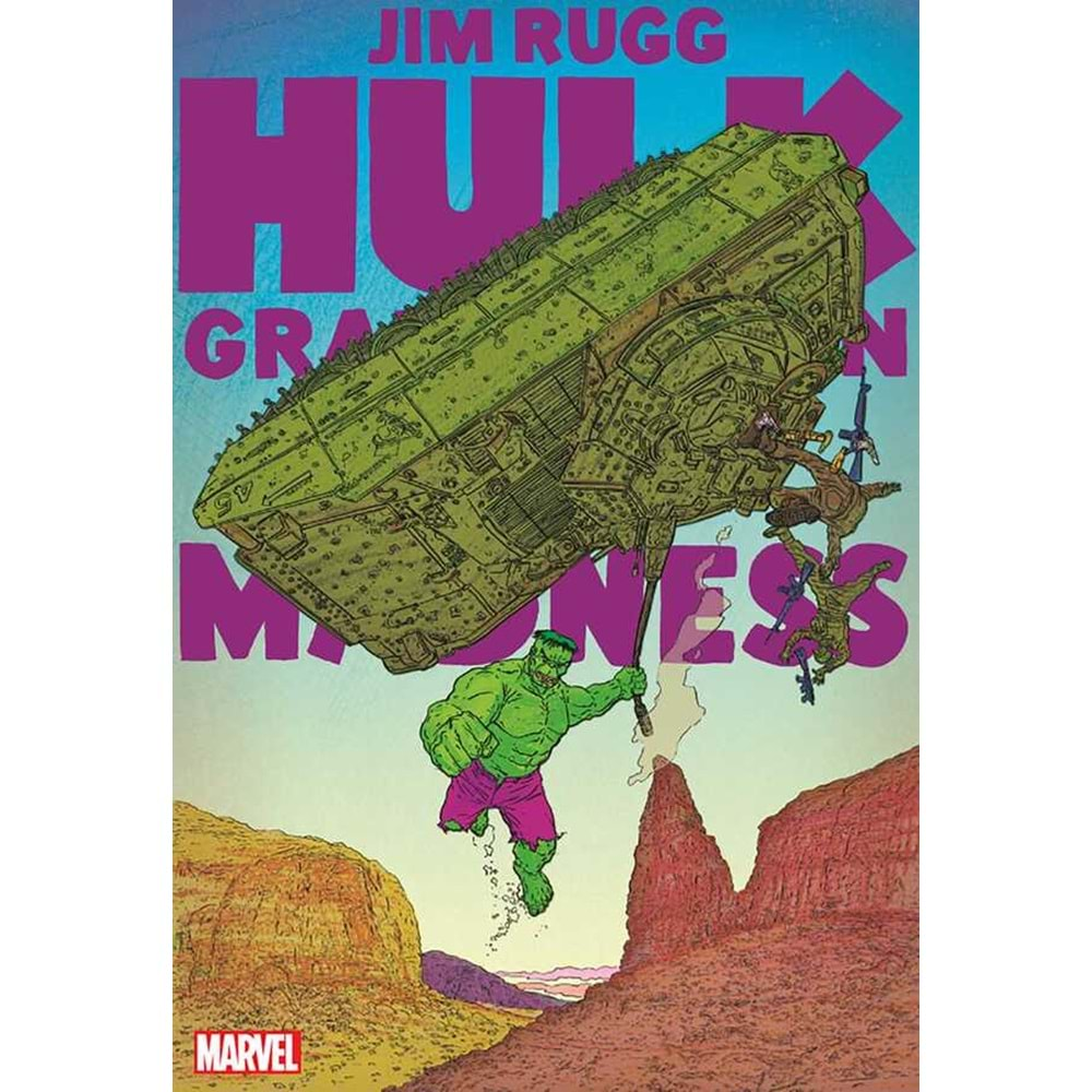 HULK GRAND DESIGN MADNESS # 1 DARROW VARIANT