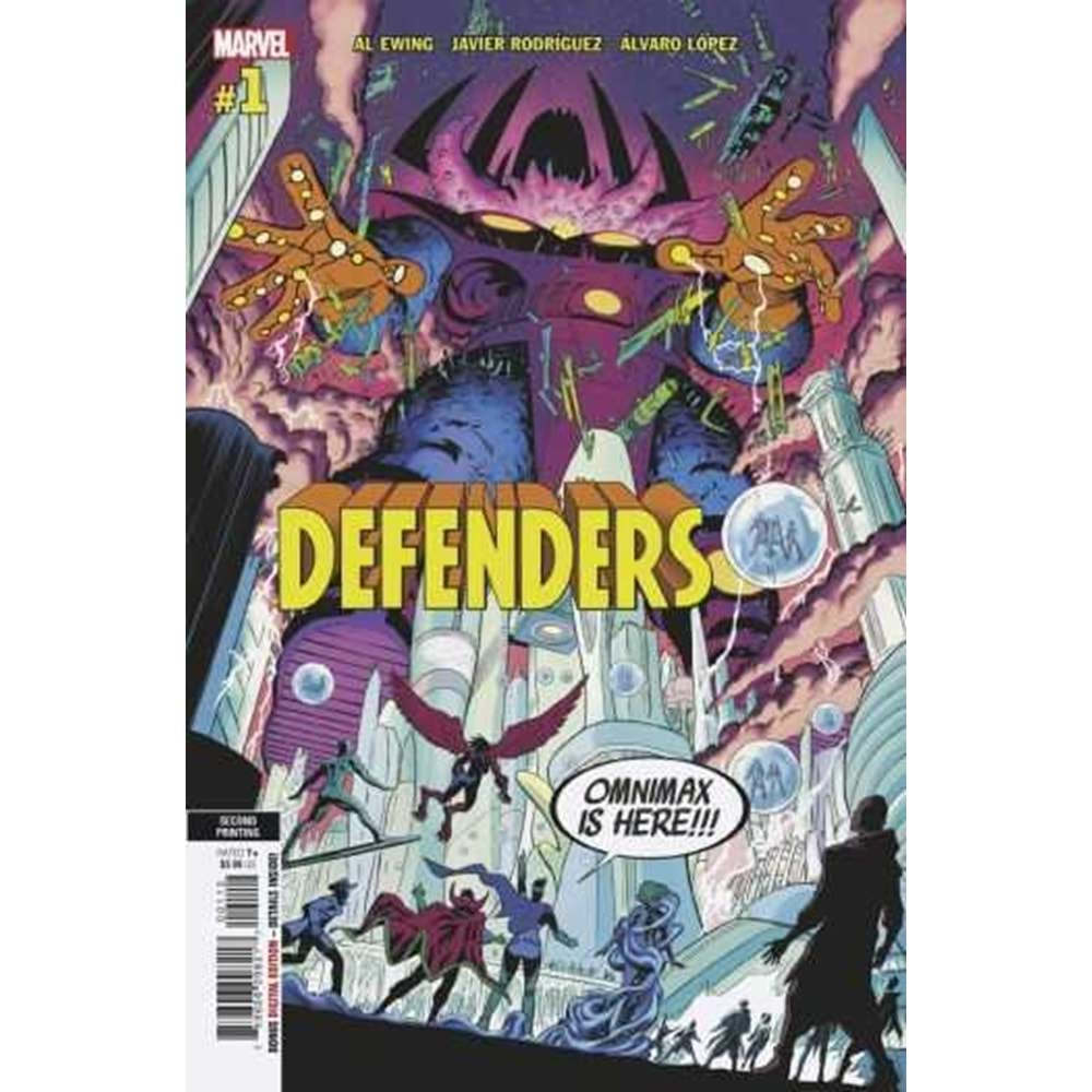 DEFENDERS (2021) # 1 (OF 5) SEOND PRINTING VARIANT