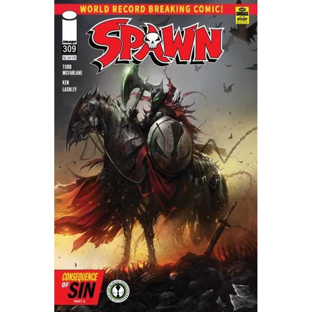 SPAWN # 309 COVER A MATTINA