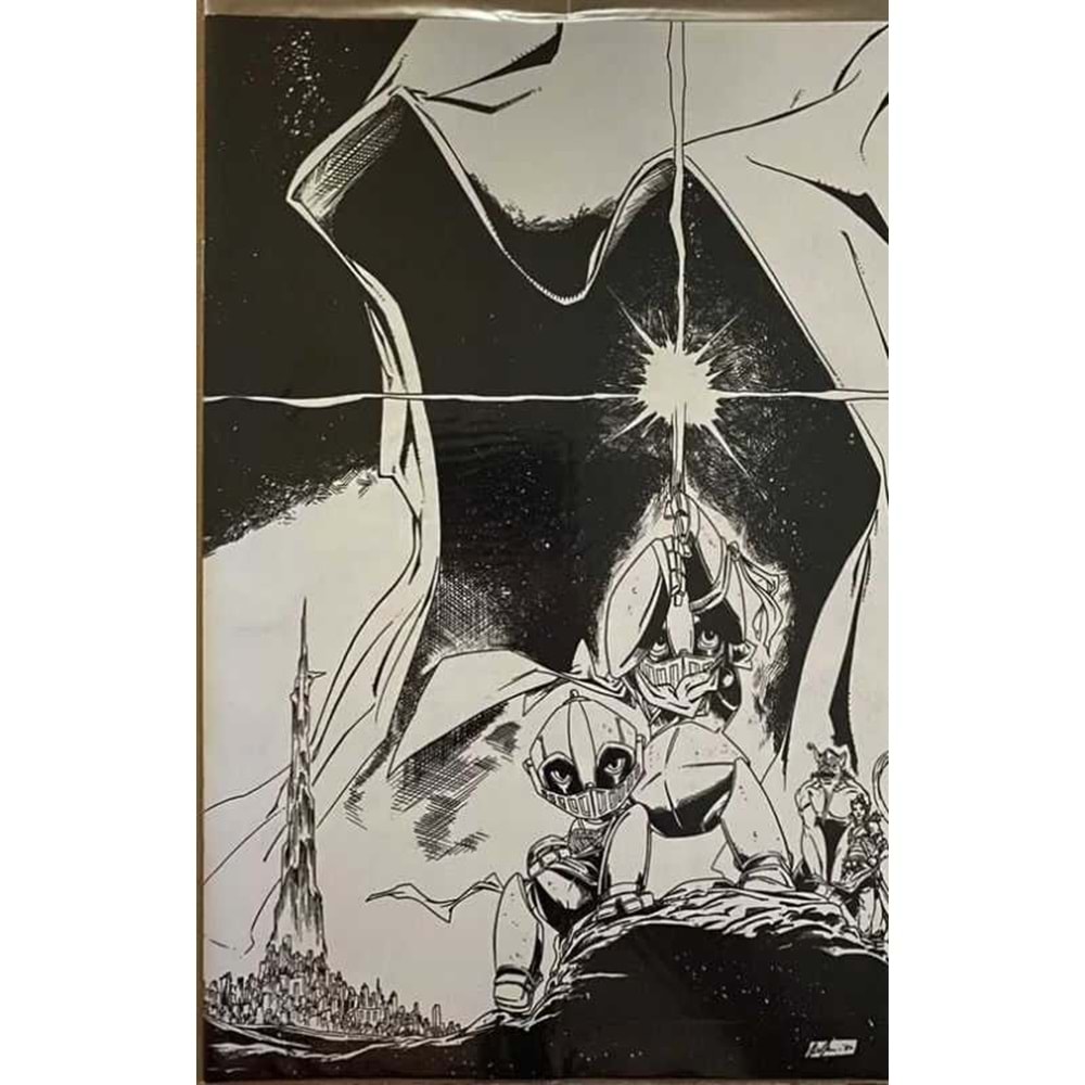 CANTO TALES OF UNNAMED WORLD # 1 WHATNOT EXCLUSIVE STAR WARS HOMAGE VARIANT B/W
