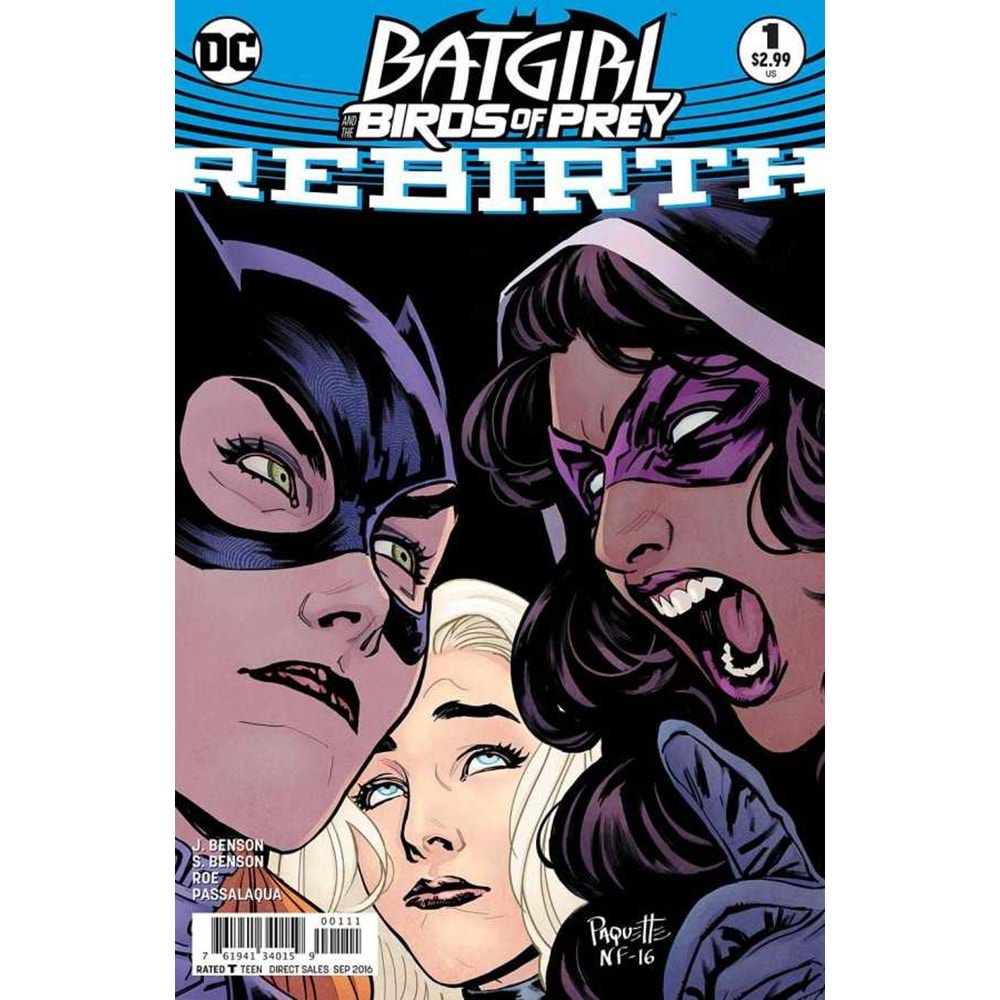 BATGIRL AND THE BIRDS OF PREY REBIRTH # 1