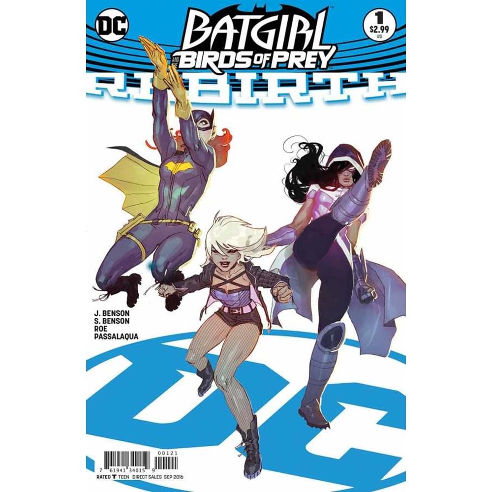 BATGIRL AND THE BIRDS OF PREY REBIRTH # 1 VARIANT