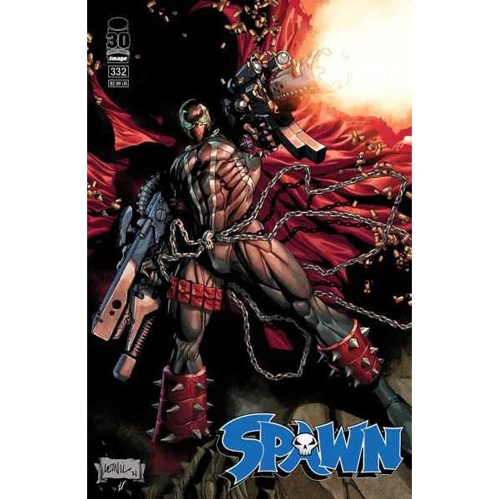 SPAWN # 332 COVER A YU