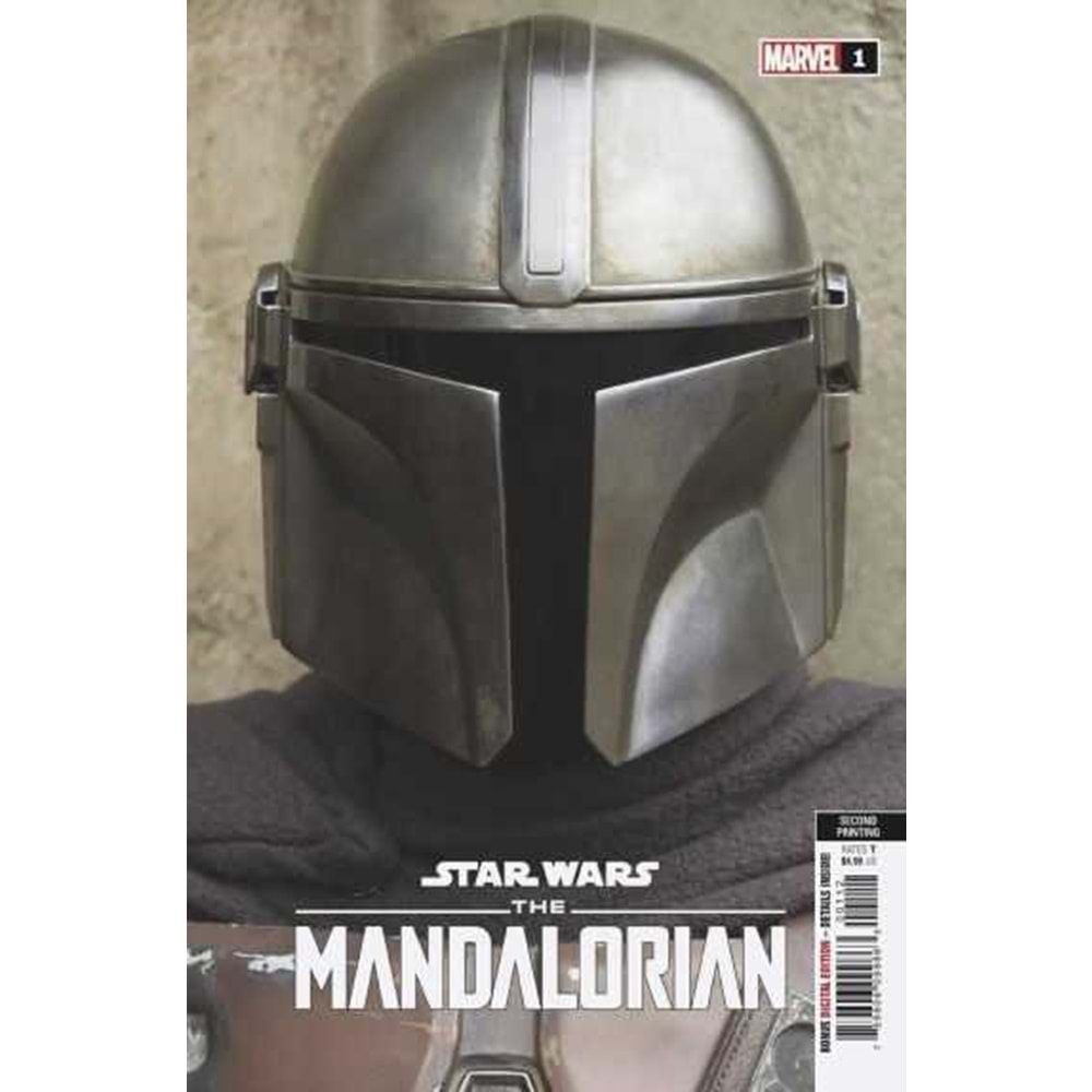 STAR WARS MANDALORIAN # 1 2ND PRINTING PHOTO VARIANT