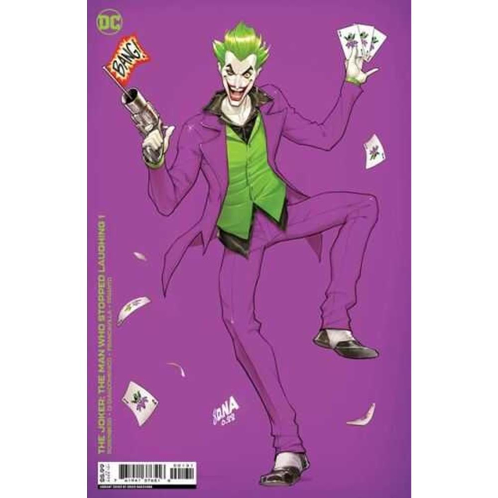 JOKER THE MAN WHO STOPPED LAUGHING # 1 COVER C DAVID NAKAYAMA VARIANT